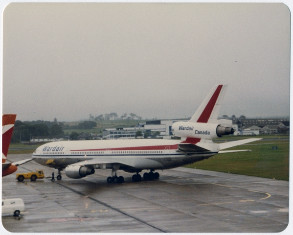 Photograph: Wardair, McDonnell Douglas DC-10, Glasgow Prestwick Airport