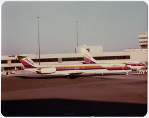 Image: photograph: AirCal, Douglas DC-9, San Francisco International Airport (SFO)