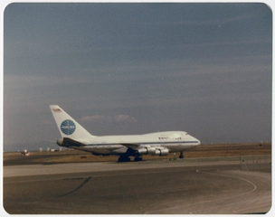 Image: photograph: Pan American World Airways, Boeing 747SP, San Francisco International Airport (SFO)
