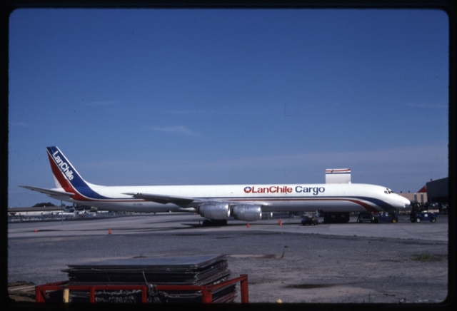 Slide: LanChile Cargo DC-8F, John F. Kennedy International Airport (JFK)