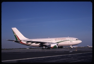 Image: slide: Air Jamaica, Airbus A310-325, John F. Kennedy International Airport (JFK)