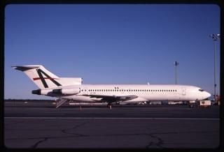 Image: slide: Allegro Airlines, Boeing 727-287, John F. Kennedy International Airport (JFK)