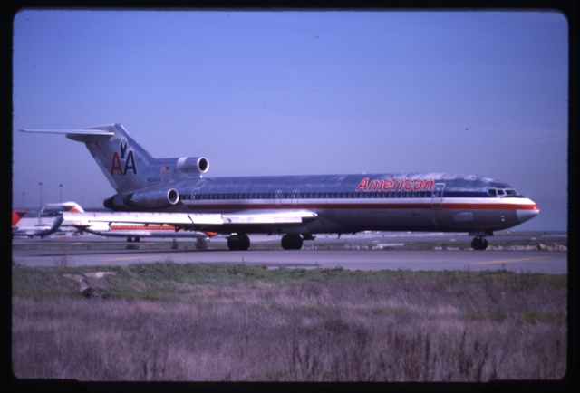 Slide: American Airlines Boeing 727-200, San Francisco International Airport (SFO)
