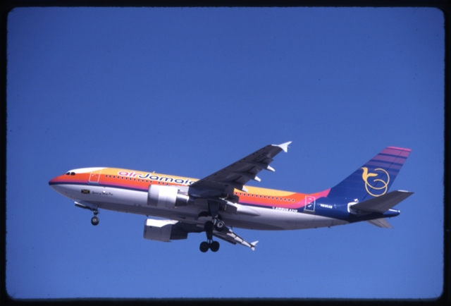 Slide: Air Jamaica, Airbus A310-300, Miami International Airport (MIA)