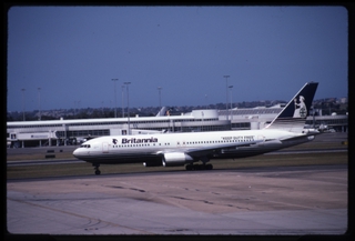 Image: slide: Britannia Airways, Boeing 767-204