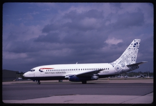 Image: slide: British Airways Boeing 737-200