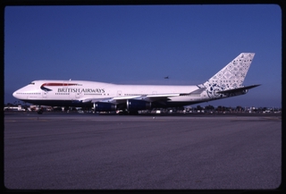 Image: slide: British Airways Boeing 747-400