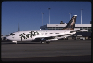Image: slide: Frontier Airlines Boeing 737-200