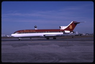Image: slide: Paradise Island Airlines, Boeing 727-200, John F. Kennedy International Airport (JFK)