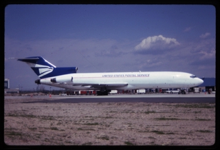 Image: slide: U.S. Postal Service, Boeing 727-200, John F. Kennedy International Airport (JFK)