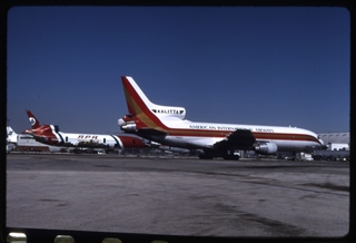 Image: slide: Kalitta Air, Lockheed L-1011 TriStar, Miami International Airport (MIA)