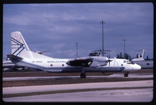 Image: slide: Avialeasing Aviation Company, Antonov An-26, Opa-Locka Executive Airport (OPF)