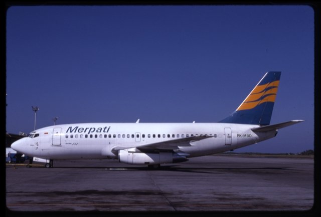 Slide: Merpati Nusantara Airlines Boeing 737-300