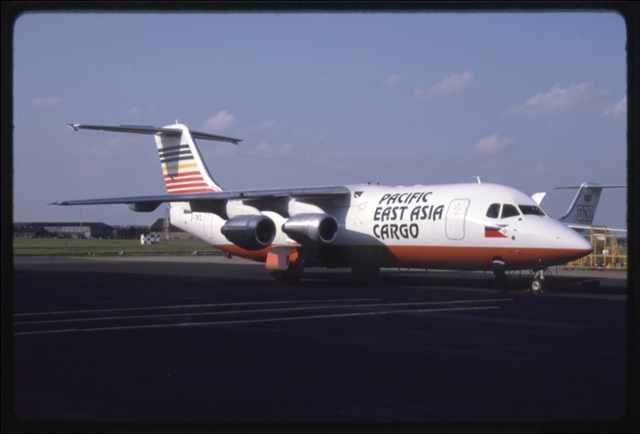 Slide: Pacific East Asia Cargo BAe 146