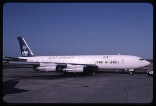 Image: slide: Sudan Airways Spirit of Africa Boeing 707-330B