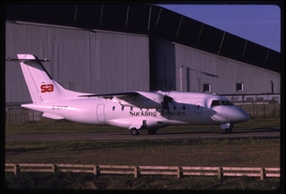 Image: slide: Suckling Airways Dornier DO 328, London Luton Airport (LTN)