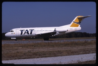 Image: slide: TAT European Airlines, Fokker F.28 Fellowship
