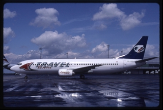 Image: slide: Canaria Travel Service, Boeing 737-400