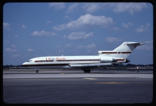 Image: slide: USAir Shuttle, Boeing 727-25