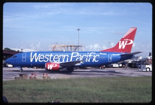 Image: slide: Western Pacific Airlines, Boeing 737-300