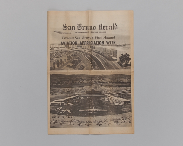 Newspaper supplement: San Bruno Herald, San Francisco International Airport (SFO)