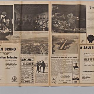 Image #3: newspaper supplement: Airport Appreciation Week [San Bruno Herald, May 1966] 