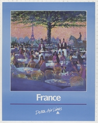 Image: poster: Delta Air Lines, France