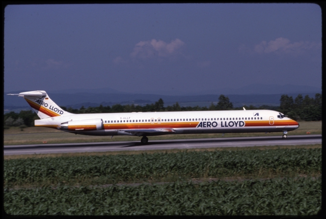 Slide: Aero Lloyd, McDonnell Douglas MD-83