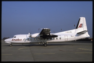 Image: slide: Amadeus Air, Fokker F.27-500, Paris Charles de Gaulle Airport (CDG)