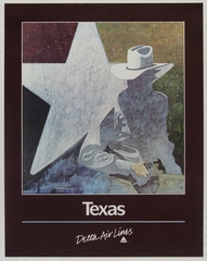 Image: poster: Delta Air Lines, Texas