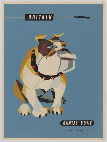 Poster: Qantas Empire Airways, Britain