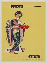Image: poster: Qantas Empire Airways, Japan