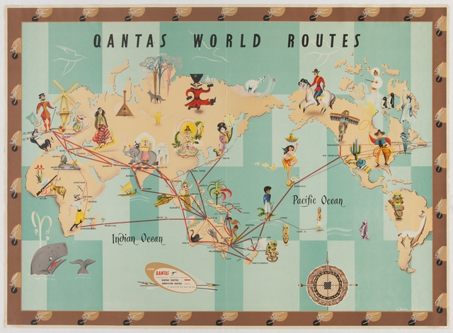 Poster: Qantas Empire Airways