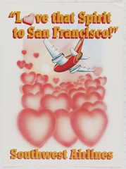 Image: poster: Southwest Airlines, San Francisco
