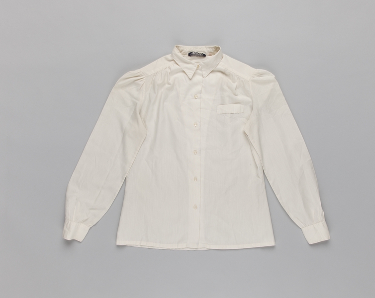 Image: flight attendant blouse: Pan American World Airways