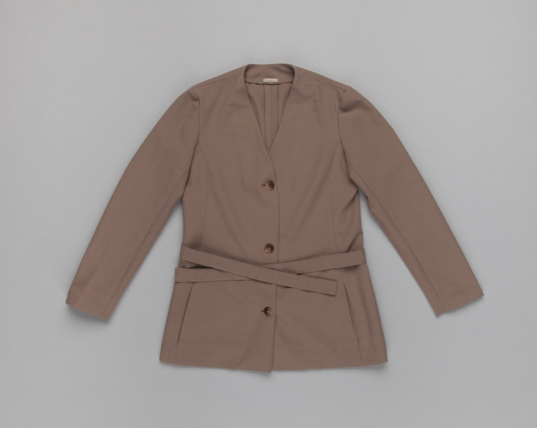 Image: flight attendant jacket: Braniff International