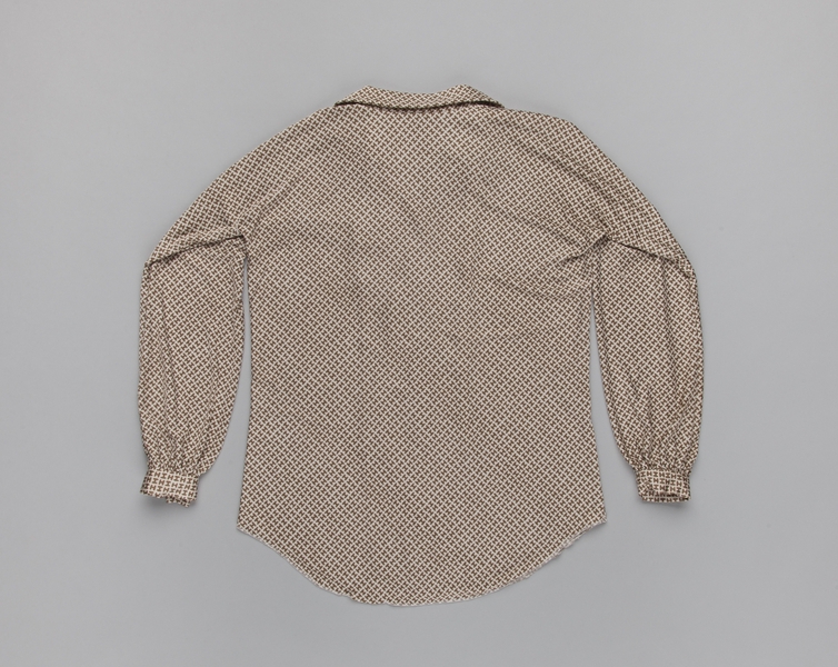 Image: flight attendant blouse: Braniff International