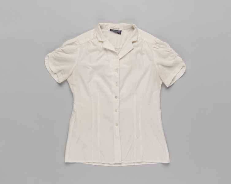 Image: flight attendant blouse: Pan American World Airways