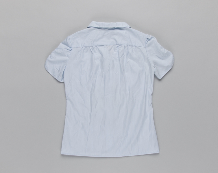 Image: flight attendant blouse: Pan American World Airways