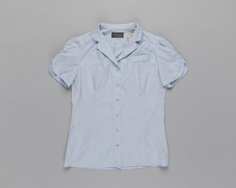 Image: flight attendant blouse: Pan American World Airways