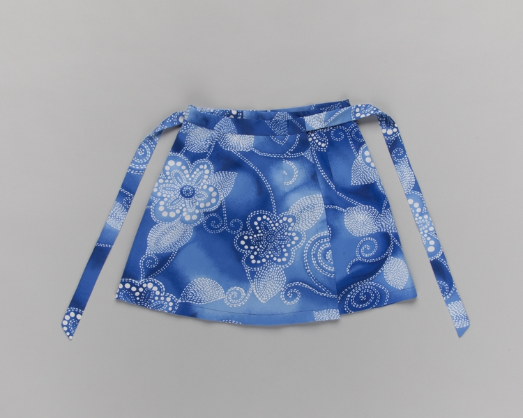 Image: flight attendant apron: Western Airlines