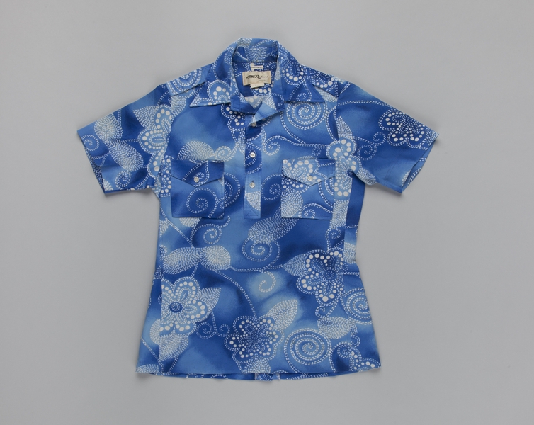 Image: flight attendant shirt (male): Western Airlines