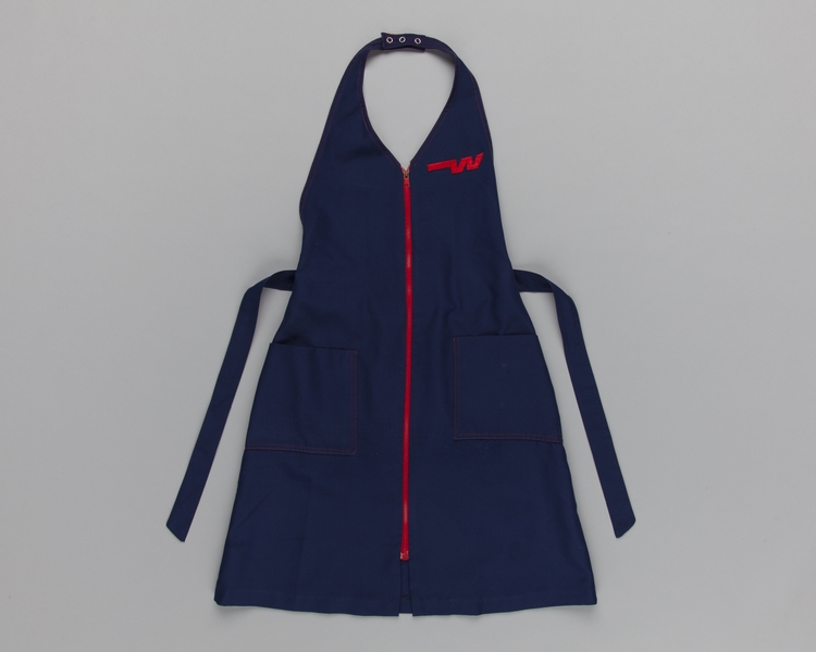 Image: flight attendant apron: Western Airlines