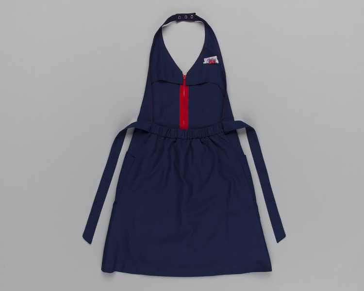Image: flight attendant apron: Western Airlines
