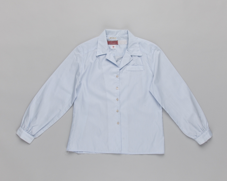 Image: flight attendant blouse: Pan American World Airways