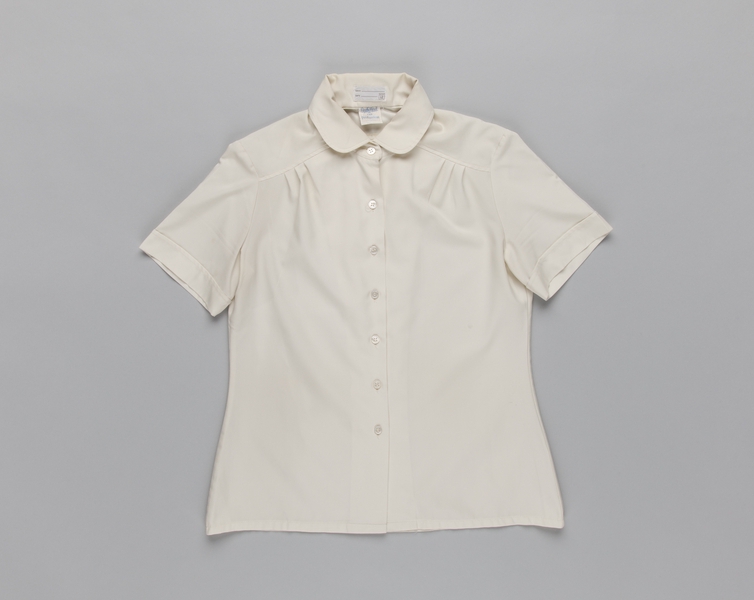 Image: flight attendant blouse: Pan American World Airways