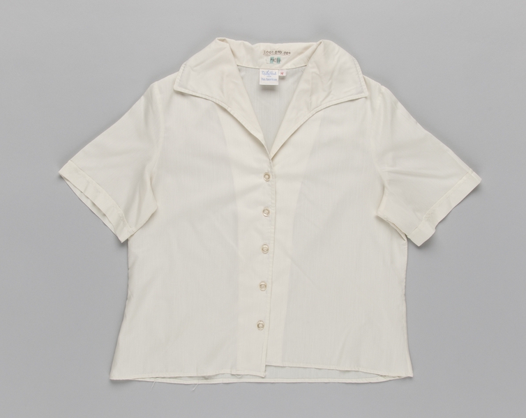 Image: flight attendant blouse: Pan American World Airways