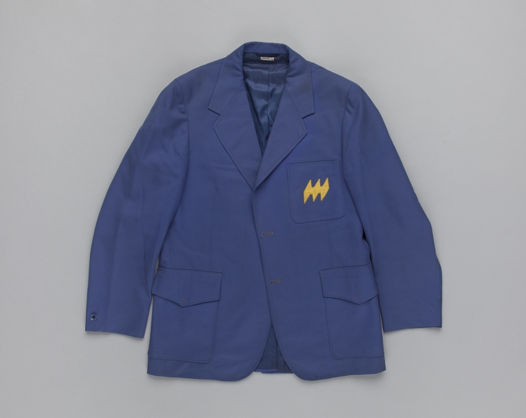 Image: ticket agent jacket: Hughes Airwest