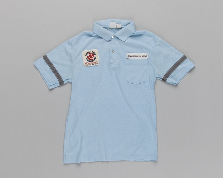 Image: transportation agent shirt: Northwest Airlines