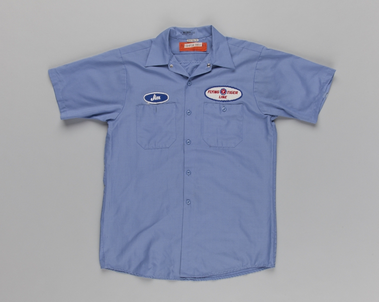 Image: ramp agent shirt: Flying Tiger Line